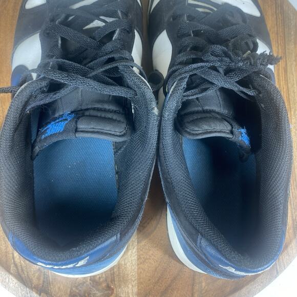 Nike Dunk Low Airbrush Industrial Blue Mens Blue Black Size 13 Shoes FD6923-100 - Picture 7 of 10